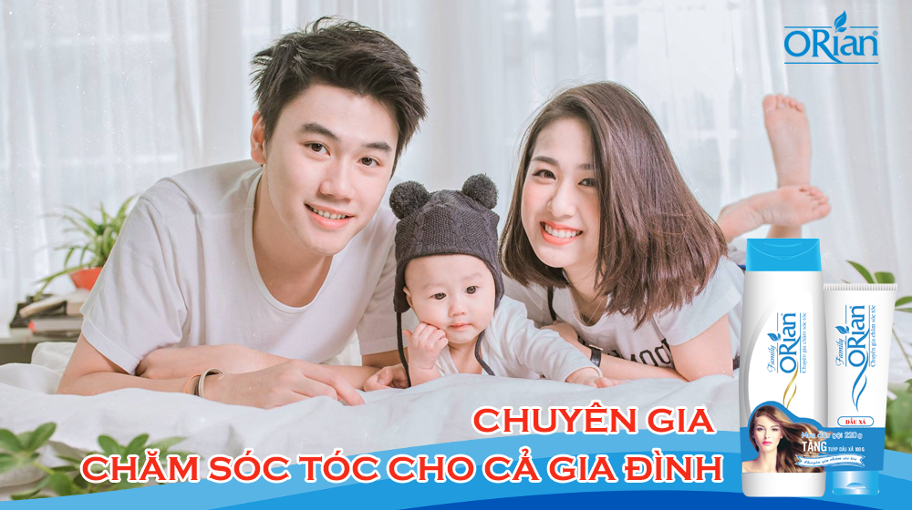 dầu gội cho cả gia đình Orian Family