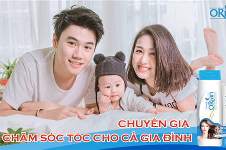 Orian Family - Dầu gội dưỡng tóc dịu nhẹ dành cho cả gia đình.