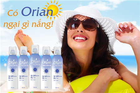 Ngại gì nắng, đã có kem chống nắng Orian
